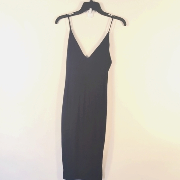 Fashion Nova Dresses & Skirts - Elegant Navy Slim Fit Dress Size Small